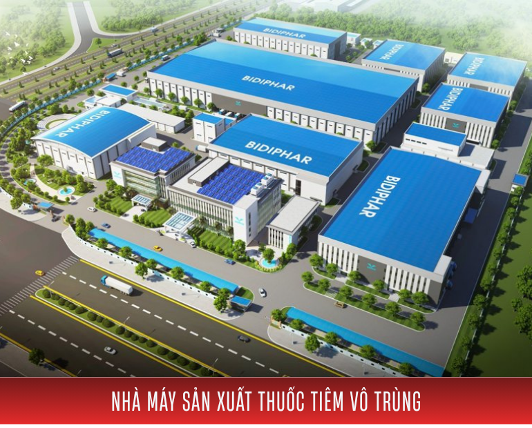 NHÀ MÁY SẢN XUẤT THUỐC TIÊM VÔ TRÙNG